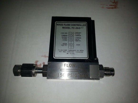 TYLAN FC-260KZ 200SCCM AA9203054 BCL3 150PSIG MAX