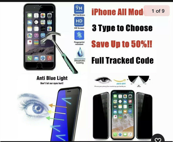 For Apple iPhone 5/5S/SE/5C Tempered Glass Screen Protector USA shipped