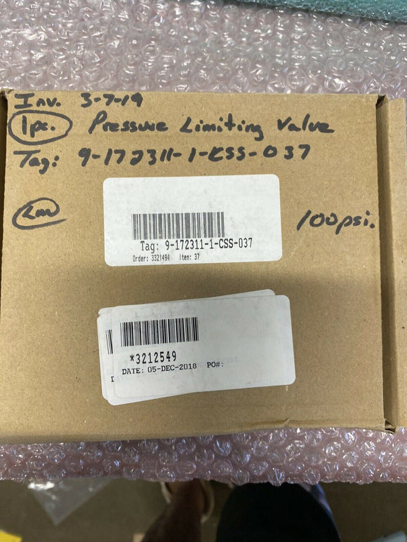 ASHCROFT PRESSURE LIMITING VALVE 73-363PSI PL02 Style C 8702PSI 175F/80C NEW!