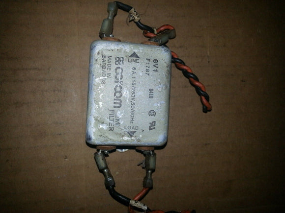 CORCOM 6V1 F1787 8410 6A,115/250V 50/60HZ