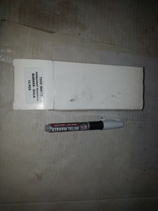 METAL MARKER 7000 WHITE PERMANENT WATERBASE MARKER  ...12/BOX