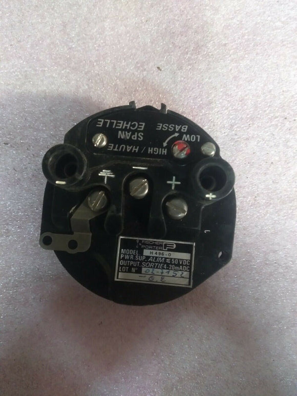 Fischer Porter H496-0-B A, Pressure Transmitter Module without chrome cover NEW!