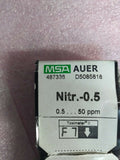 MSA AUER Nitr-0.5% Ammonia Gas Detection Tubes 487336 D5085818