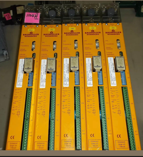 Baumuller BUS 21-15/30-31-020 Servo Drive USED